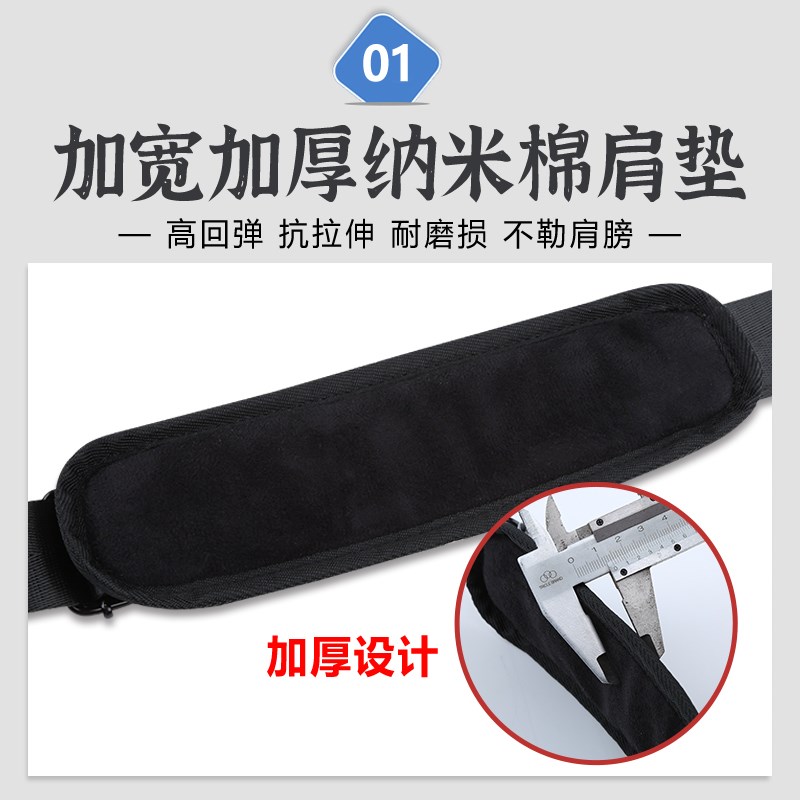 琴盒背带 二胡盒背 带吉他大中小提琴肩带 加长加厚 乐器箱包通用图片