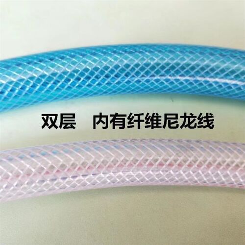 内径6.8.10.12.蛇皮软管pvc水管带线网纹管防冻灌溉管纤维管农用