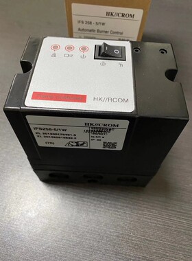 天燃气烧嘴控制器 IFS258-5/1W  自动点火控制器IFS 258  程控器