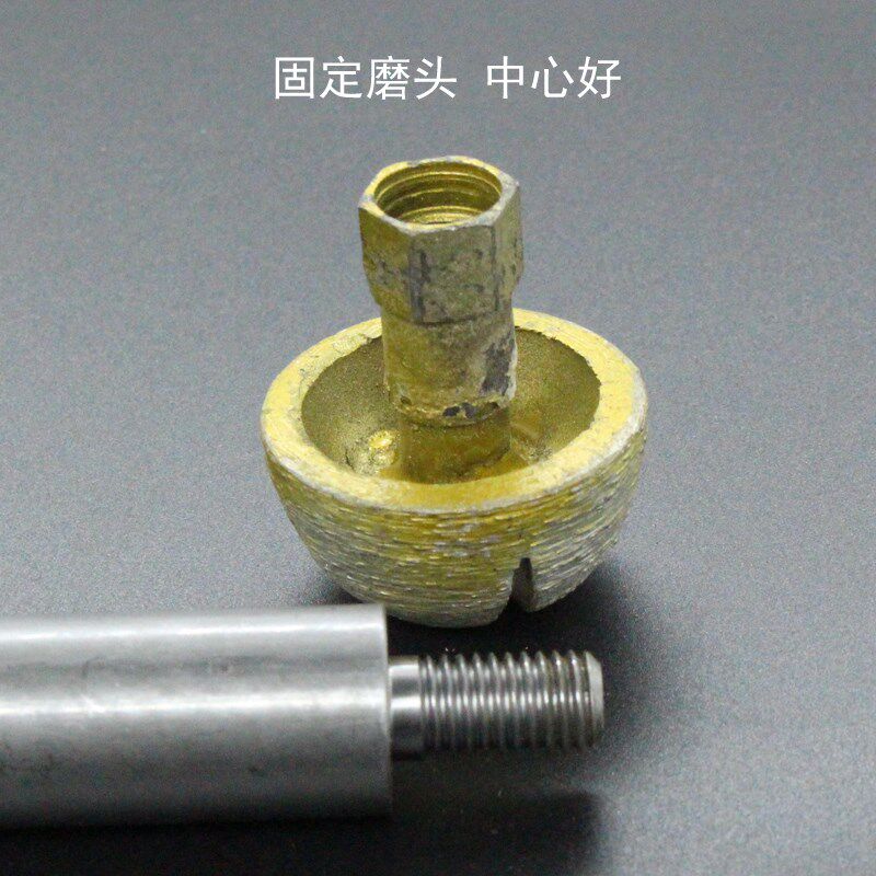 角磨机加长连接杆M10延长轴100毫米固定磨头锯片精钢数控车中心好