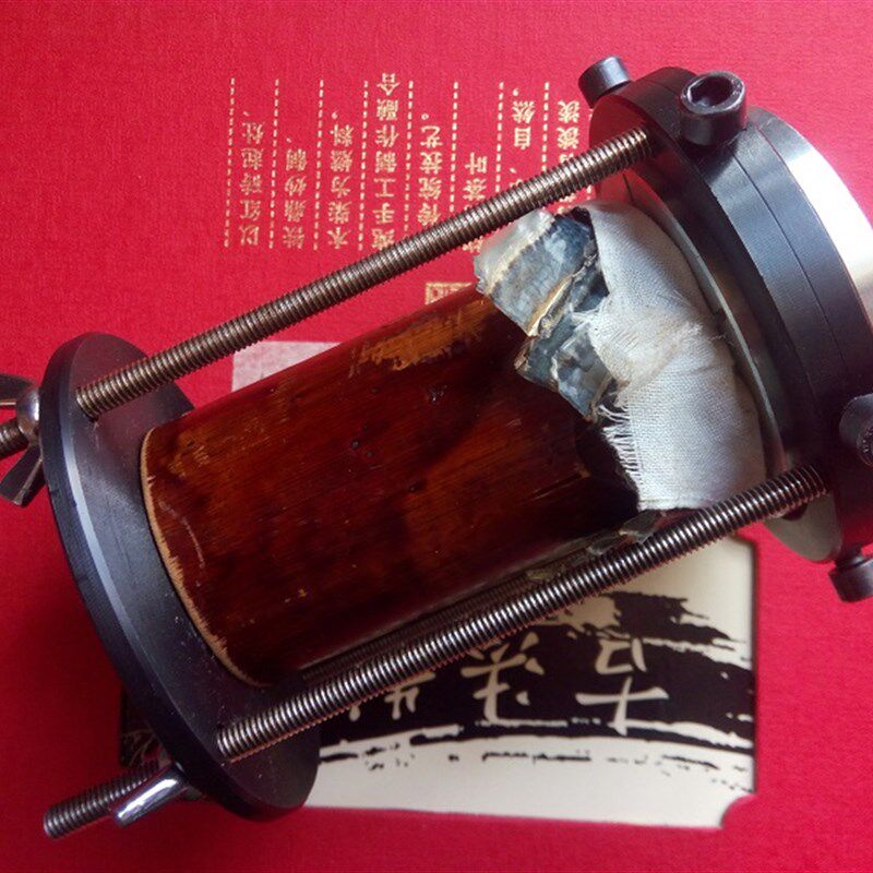 新款京胡专用蒙皮工具紧箍咒式西皮二黄维修制作加工仿生皮蛇皮