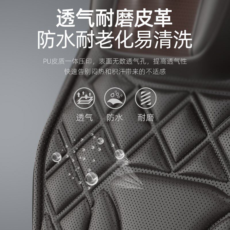 车家两用按摩垫颈椎揉捏按摩加热电动护腰汽车座椅通风靠背按摩器