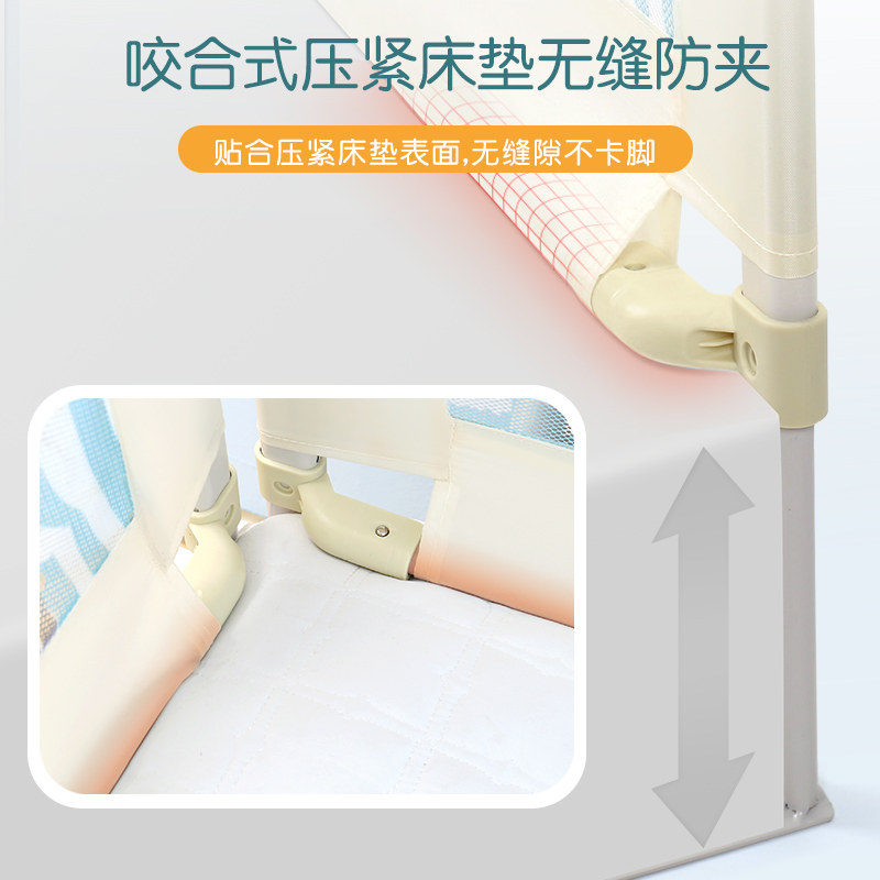 床围栏宝宝床护栏婴儿童床围栏三面组合1.8米防摔2米大床边护栏杆
