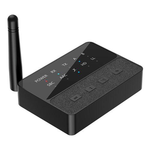 二合一5.3蓝牙适配器高通一拖二蓝牙接收发射hifi级音频转老功放