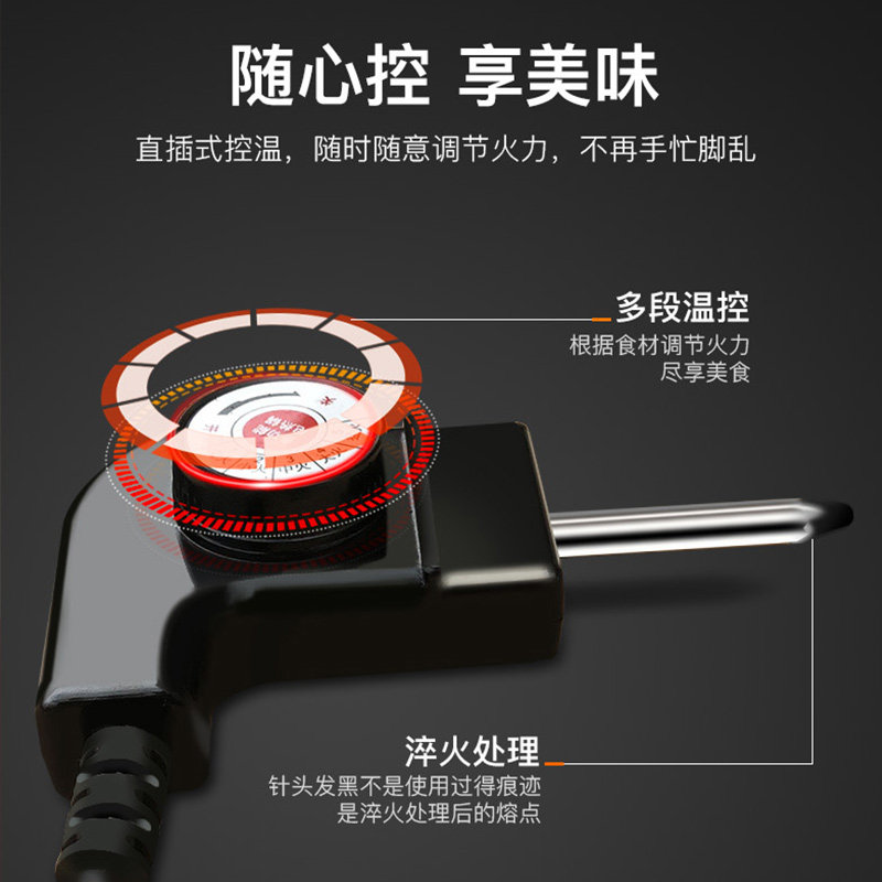 家用韩式无烟电烤炉商用室内木炭烧烤架庭院花园休闲户外铸铝桌椅