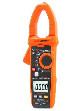 华谊PM2128钳形表1000A数字万用表数显交直流电流表高精度钳流表