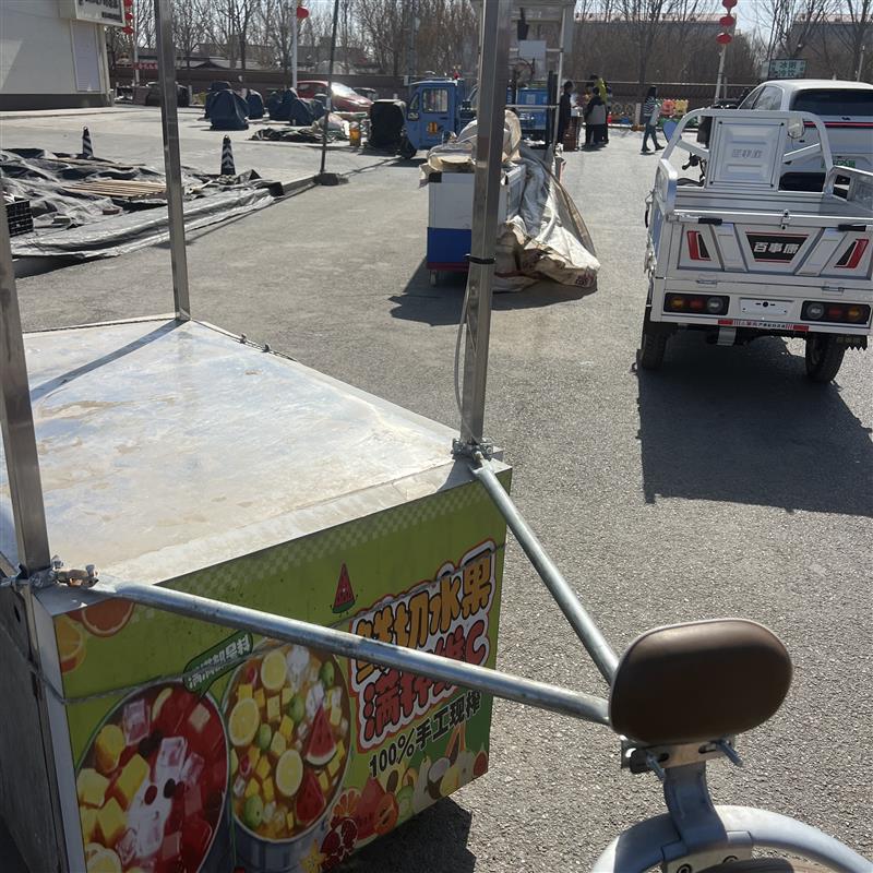 电动车摩托车牵引拖挂餐车拉杆小吃车连接杆三轮车夜市摆摊拖车杆