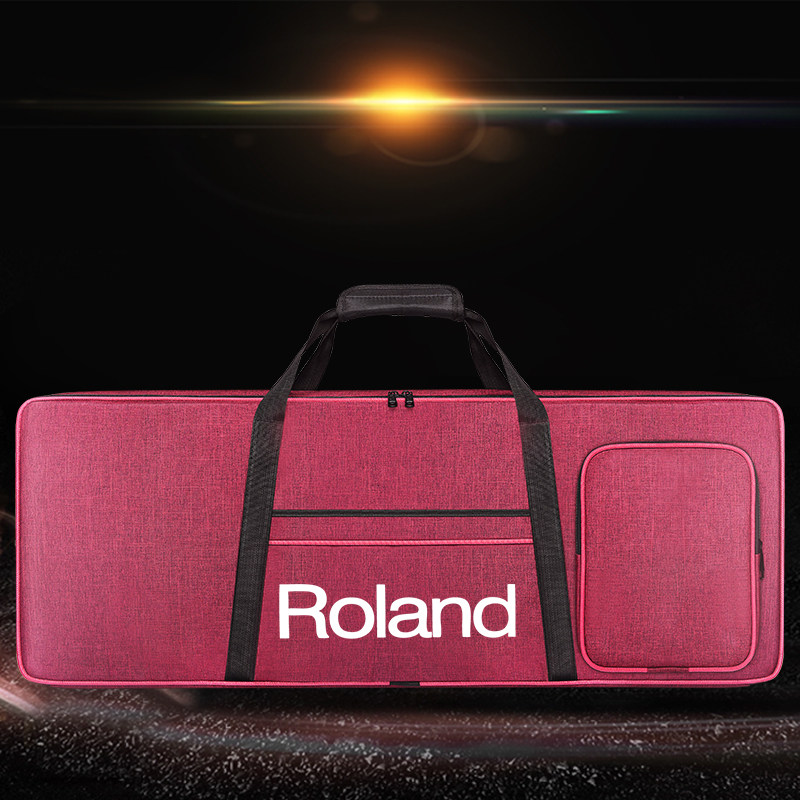 罗兰Roland带轮子轱辘电子琴琴包61 73 76 88键通用防水防震琴袋