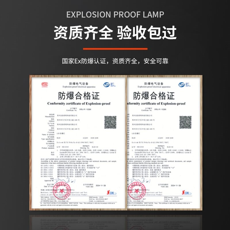防爆双头紧急照明灯低压防爆12v24v36vled消防照明安全出口疏散指