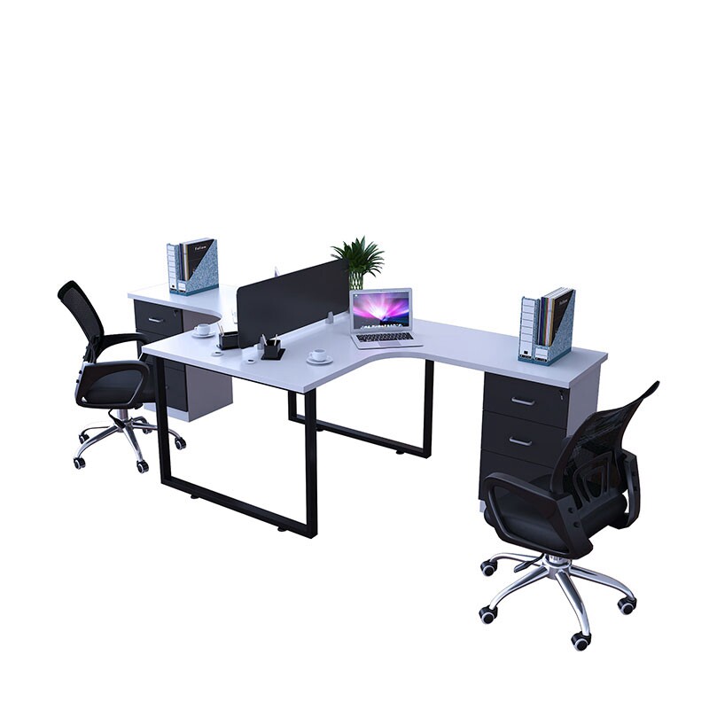 办公桌椅组合电脑办公室办公家具订做电脑桌职员桌四六人位办公桌