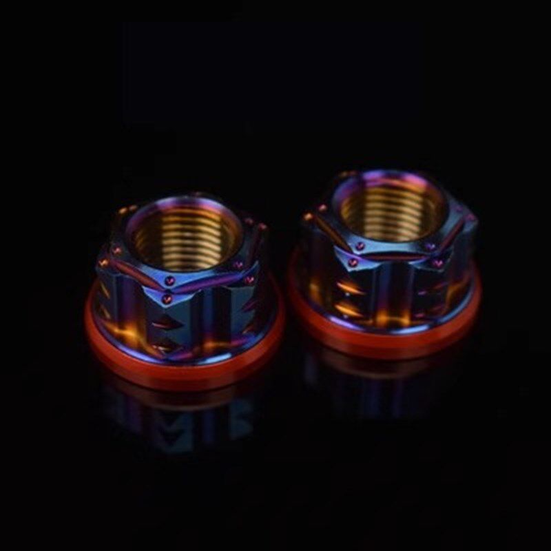 电机螺母适用于小牛U+b M2S F2电动车改装不锈钢螺丝M16/18轴螺帽