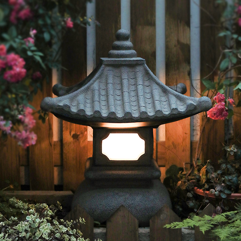 中式庭院灯园林花园造景照明灯具创意装饰仿古户外防水别墅景观灯
