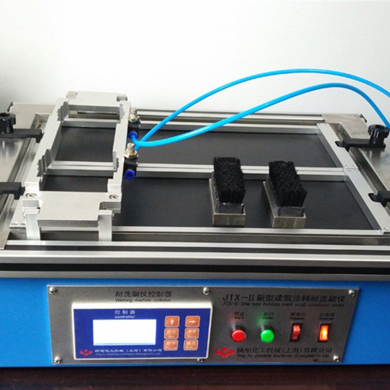 JTX-II建筑涂料耐洗刷测定仪新型液晶屏显示洗刷仪测试仪