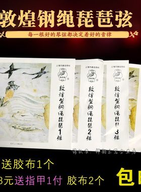 敦煌型钢绳琵琶弦成人专业儿童初学通用1-4号套弦敦煌牌琵琶琴弦
