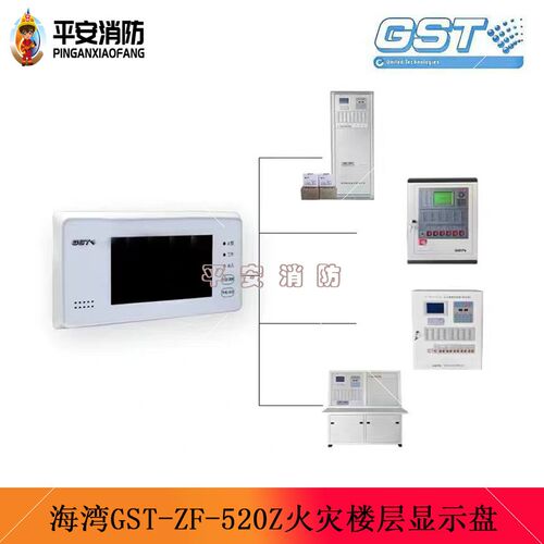 海湾火灾显示盘GST-ZF-520Z火灾显示盘 层显 楼层显示器 汉字显示