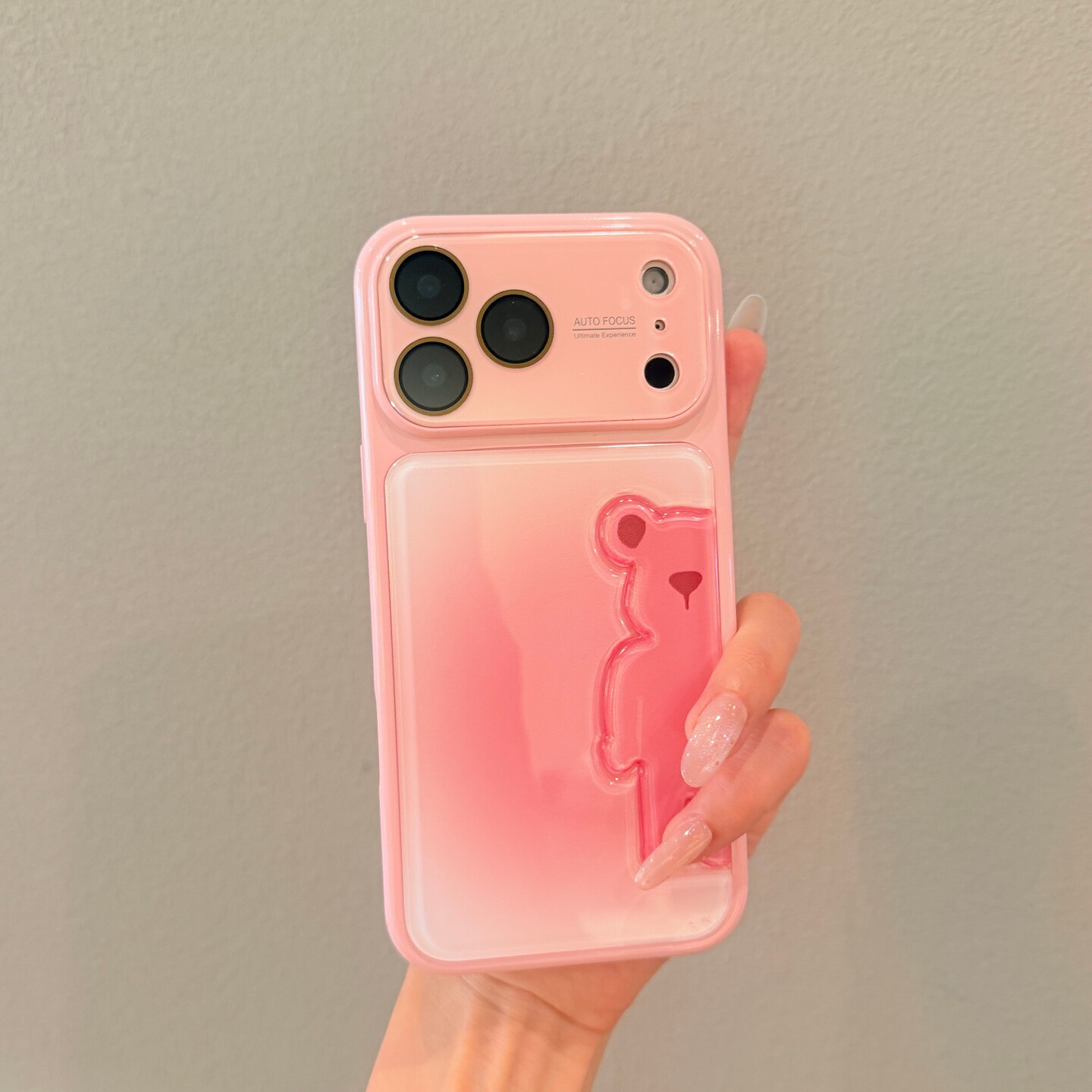 潮牌立体暴力熊适用iPhone手机保护套/壳