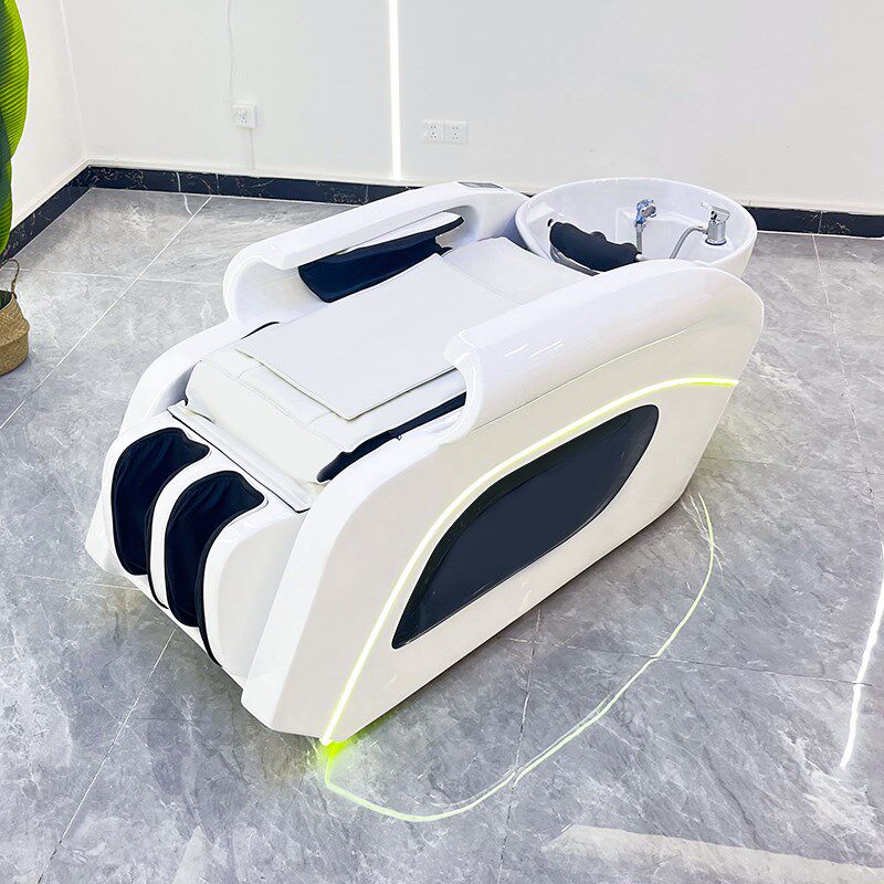 高端智能电动按摩洗头床头疗熏蒸美容美发理发店专用发廊冲水床