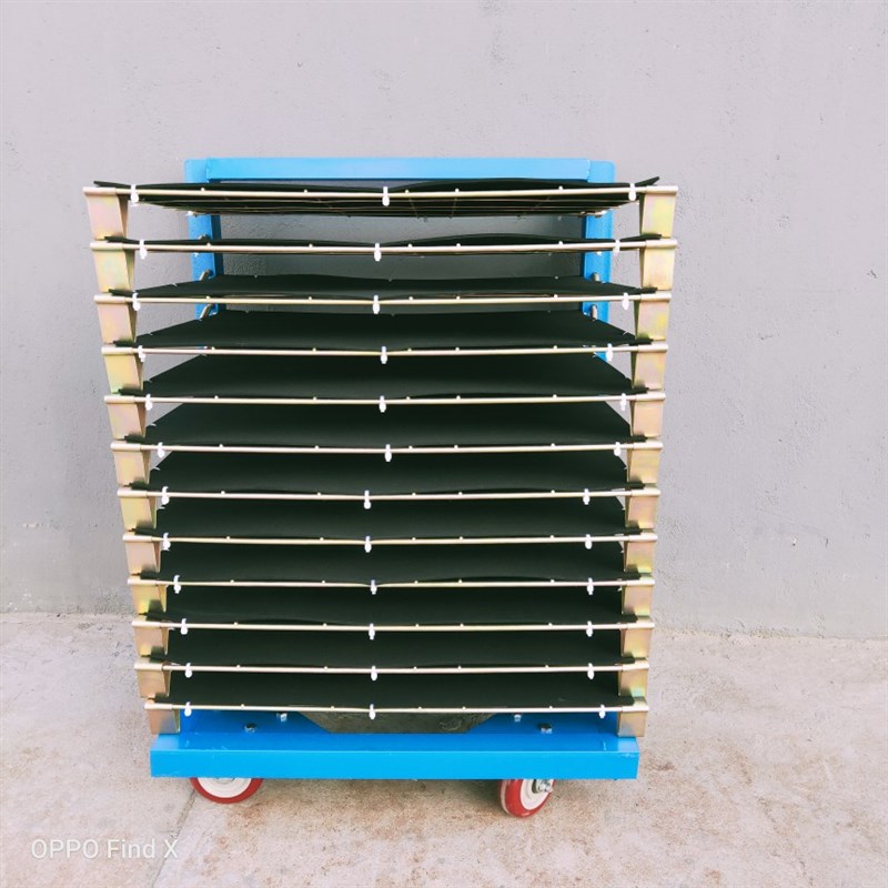 pcb板周转车防静电千层架定制多层带轮移动拆卸货架小型工位桌边