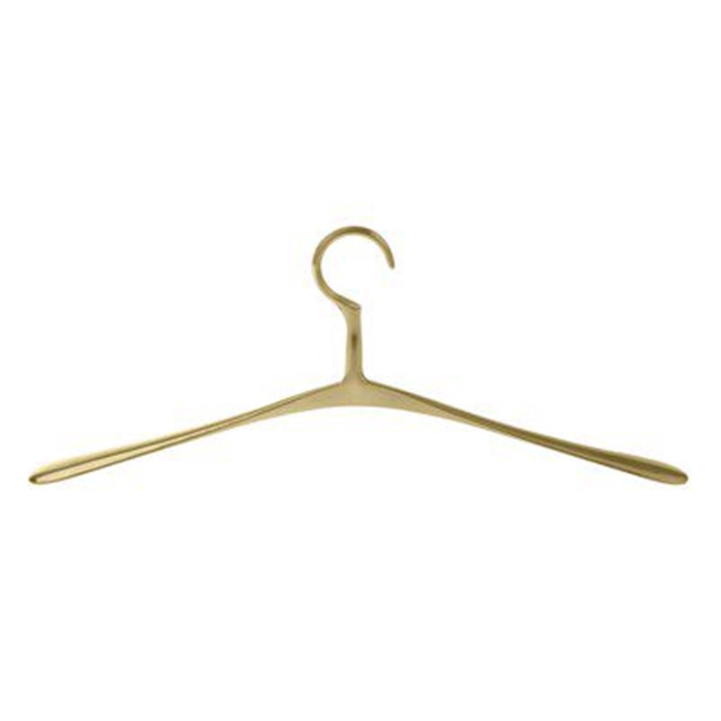 复古黄铜晾衣架家用服装店防滑无痕高档衣架礼服裙子收纳衣挂