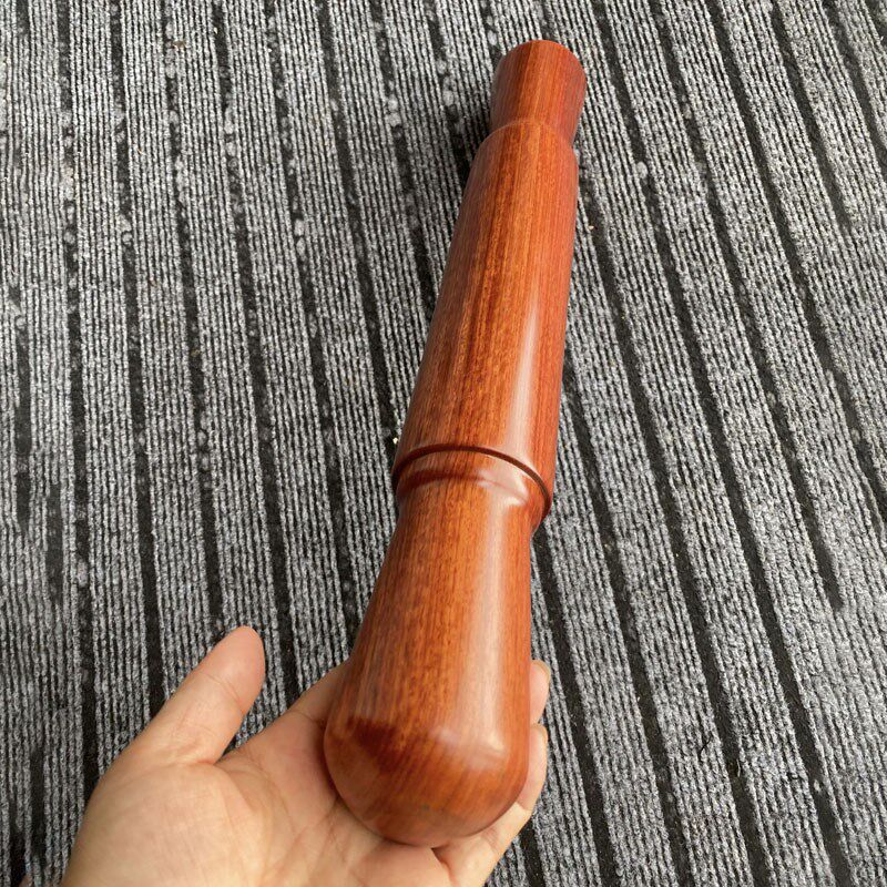 红木缅甸花梨木擀面杖实木饺子皮家用赶面棍整木大果紫檀