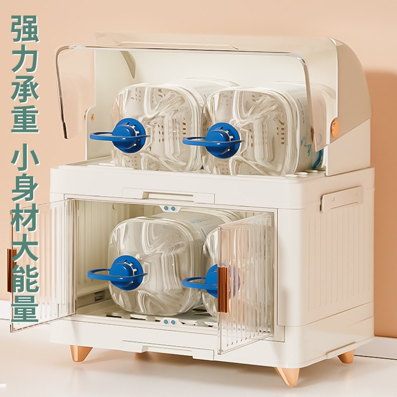 宝宝餐具收纳盒奶瓶工具收纳箱碗筷沥水碗碟架婴儿辅食厨房收纳柜