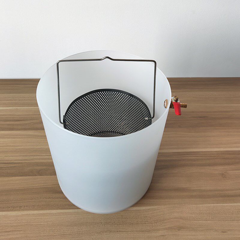 上海浦春静水天平桶水桶塑料桶/网篮篮子吊篮150*150mm/180*150mm