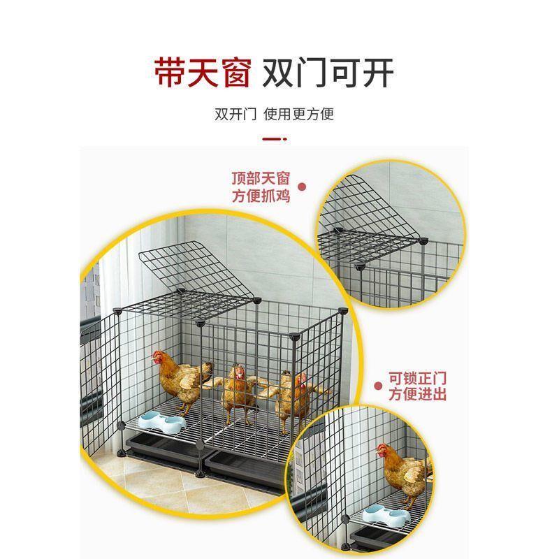 鸡笼子家用室外养殖笼大号特大室内鸡舍自动清粪加高鸡鸭鹅窝家养