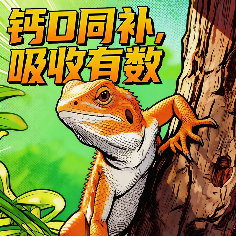 维生素D3钙能爬宠补钙图片