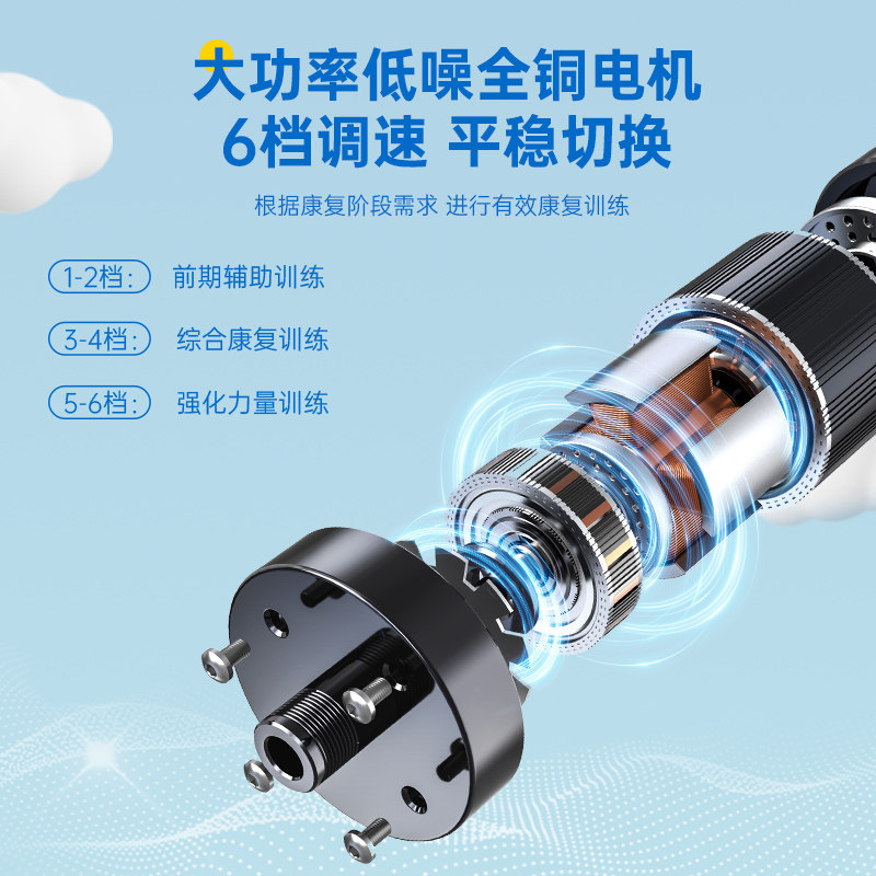 儿童康复训练器材中风偏瘫走路下肢肌张力电动脚踏车小孩腿部锻炼