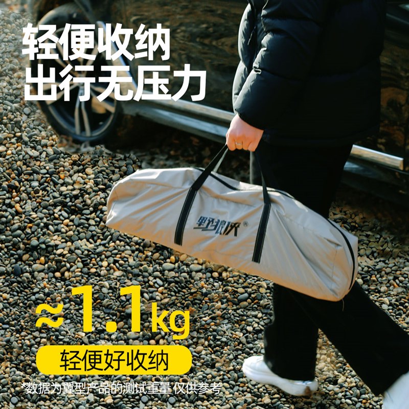 车顶天幕侧边帐篷车载suv汽车侧面越野车侧帐遮阳棚露营野餐帐篷