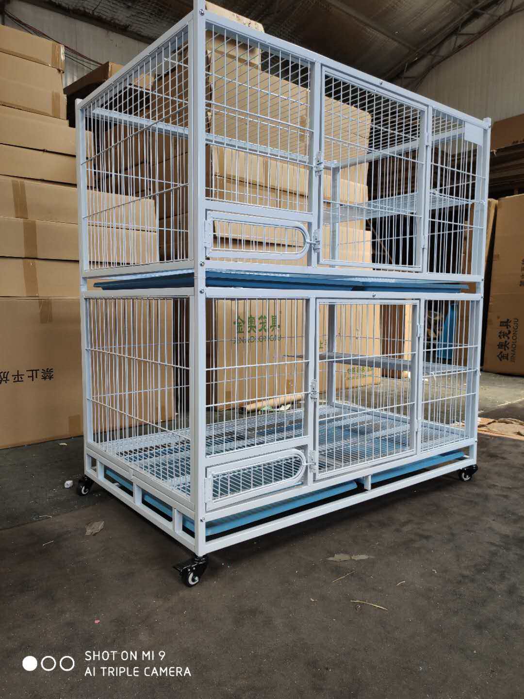 繁殖笼猫笼一二三层宠物店寄养笼家用多功能多层狗笼子繁育猫舍双