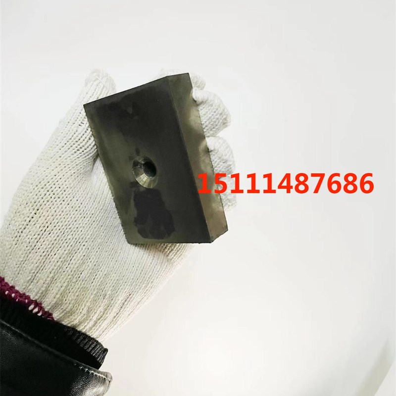 N45高强磁铁80*60*17强磁铁长方形 带孔磁钢磁选机超强磁铁永磁王