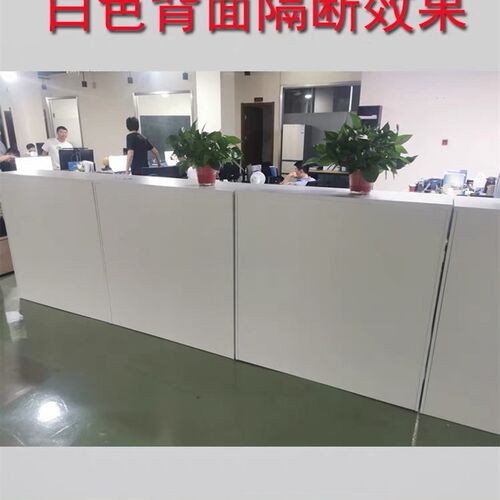 办公室隔断柜带锁白色矮柜木质茶水柜收纳柜收纳柜文件柜打印机柜