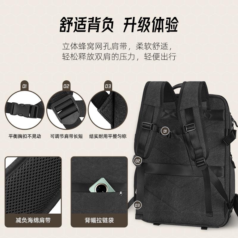 新款防水无人机稳定器一体包电脑大容量背包专业单反双肩相机背包