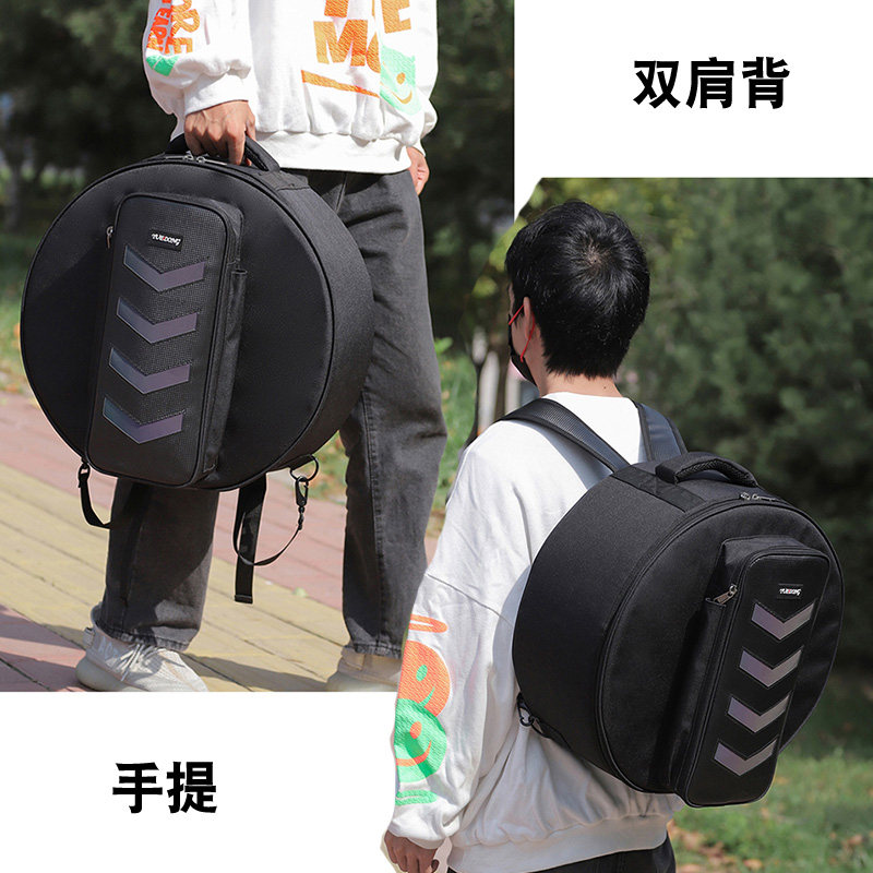 14英寸军鼓包双肩背加厚可装鼓架鼓棒14寸军鼓背包袋防泼水可手提