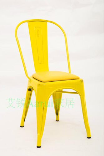 金属椅子坐垫 休闲椅子皮垫铁皮椅餐椅皮垫多色PU坐垫铁皮凳垫子