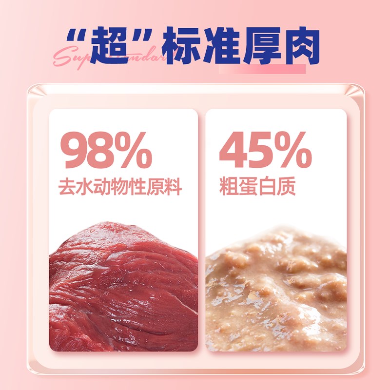 WoWo猫粮高蛋白无谷湿粮乳铁蛋白营养生骨肉主食包便携补水猫粮图片