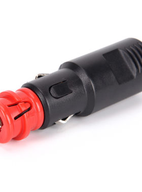 12V24V汽车大功率电木点烟器插头 车载充气泵8A公头电胶木插头