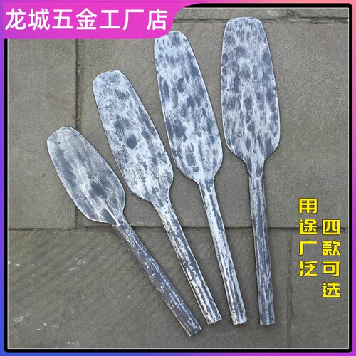 手工锻打砖刀双面圆头泥刀全钢铁匠砖刀泥工工具砌墙刀瓦刀切砖刀
