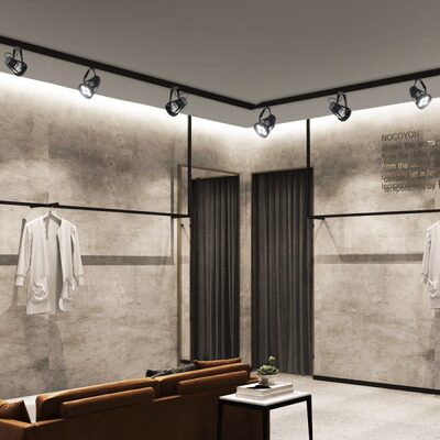 par30轨道灯led射灯服装店展会专用导轨灯商用店铺珠宝灯30w 40w