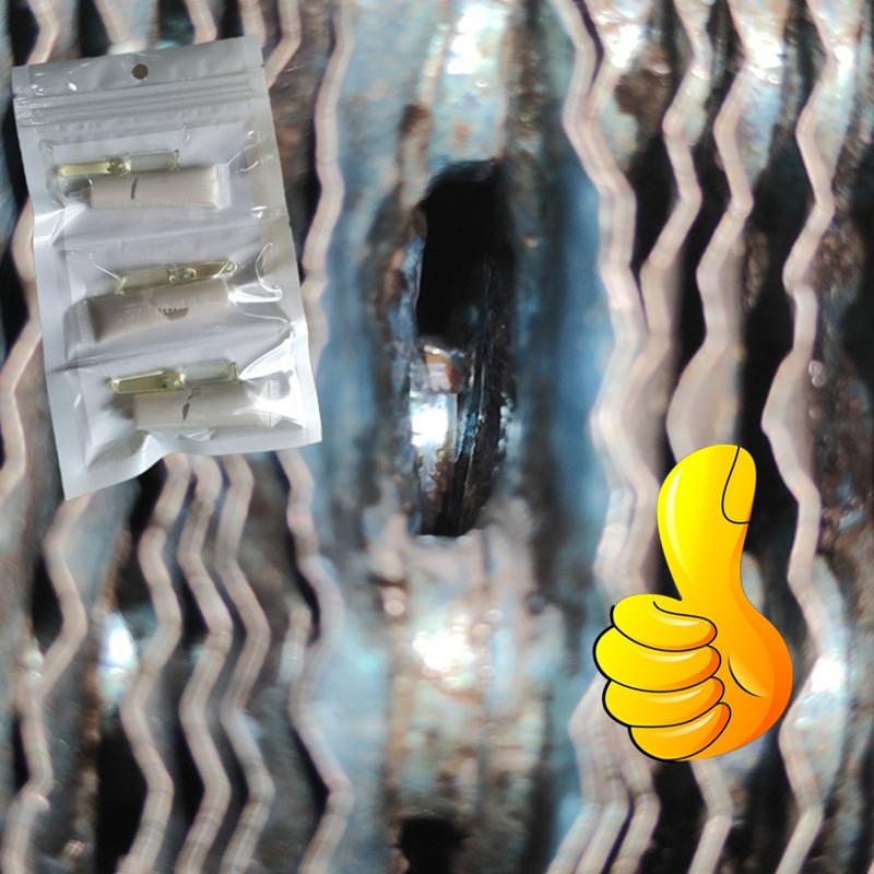 翅片散热器铜管爆裂修补胶金属焊接冷却器管漏水补漏胶耐高温抗压