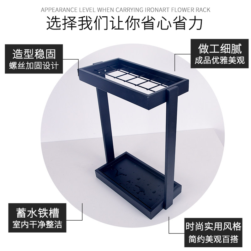 雨伞架不带锁12格长伞折叠收纳两用居家酒店大堂可定制logo