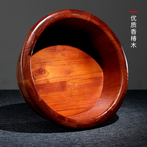 百山儿童泡脚桶木桶成人泡脚桶木质洗脚盆宝宝洗脚桶家用洗脸木盆