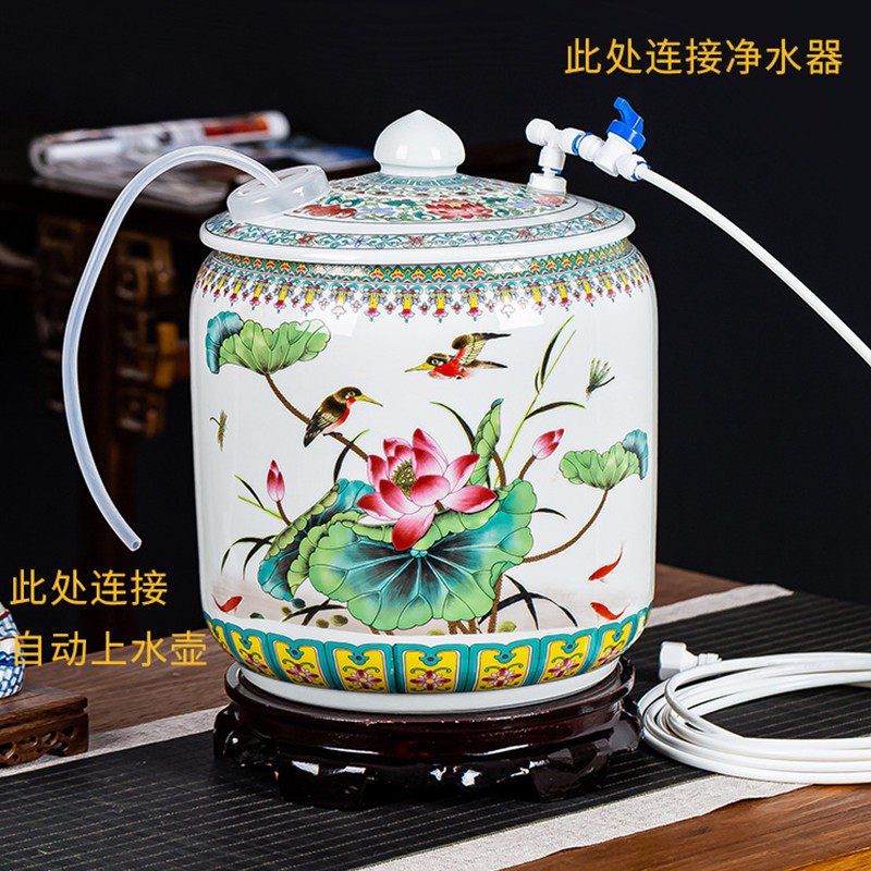 纯净水桶空桶饮水机下置储水罐饮水器抽水功夫茶专用自动上水阀