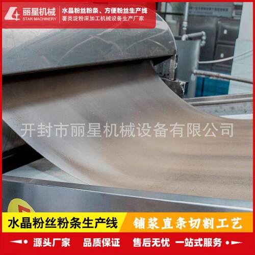 粉条机器加工设备多少钱 丽星粉条机厂家 涂布铺浆无明矾工艺