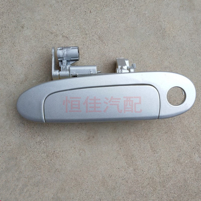 适配夏利2000天津一汽威乐/威姿/车门外拉手银色外扣手外把手配件