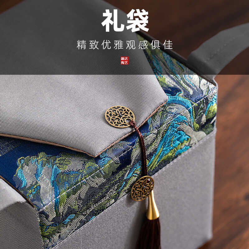 中式茶叶罐包装盒空礼盒装空盒子礼品盒礼袋复古通用普洱红白绿茶