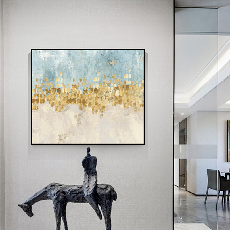 抽象电表箱装饰画遮挡电闸电盒子配电箱创意轻奢挂画精简几何艺术