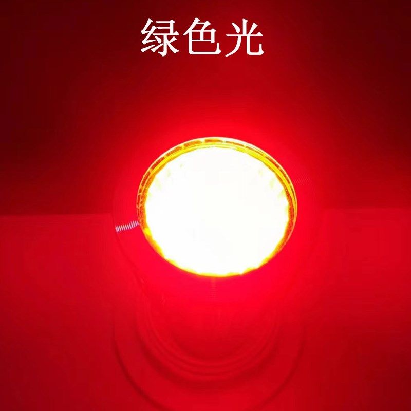 LED灯杯七彩E27螺口GU5.3节能 GU10射灯泡5W彩色筒灯光源红色蓝色