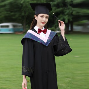 学士服大学生男女毕业拍照礼服学院风班服工科本科硕士文科服